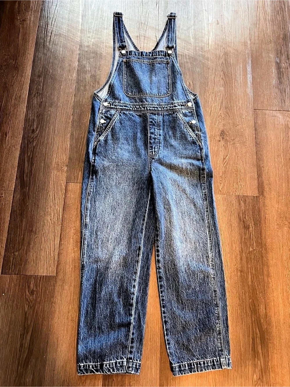 Madewell Denim Overall Jumpsuit Size Medium Like New